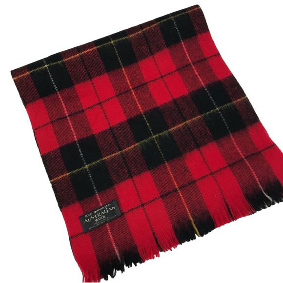 100% Imported Australian Wool Scarf Made in USA - Picture 4 of 9